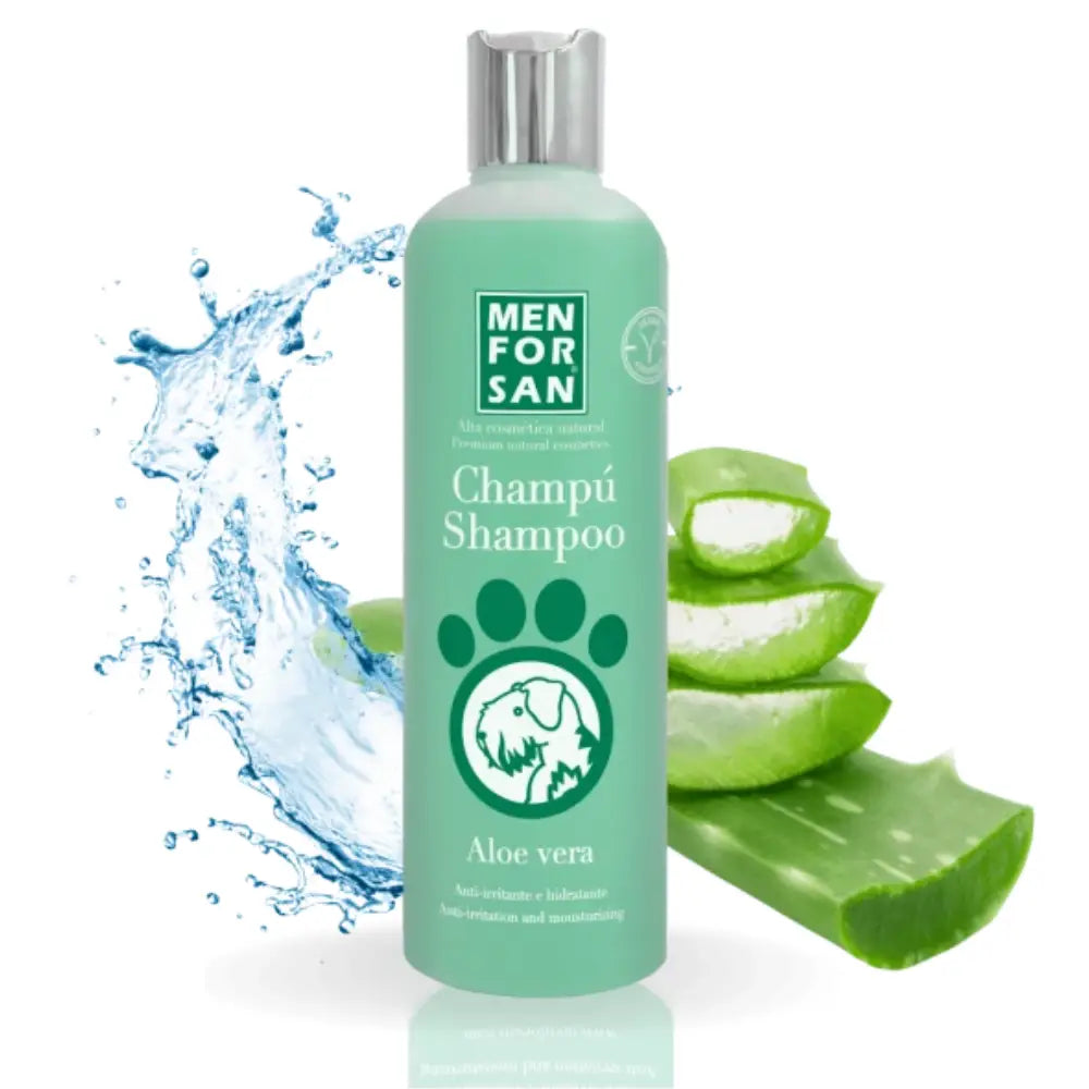 Menforsan Champú con Aloe Vera 100% Natural - 300 ml MENFORSAN