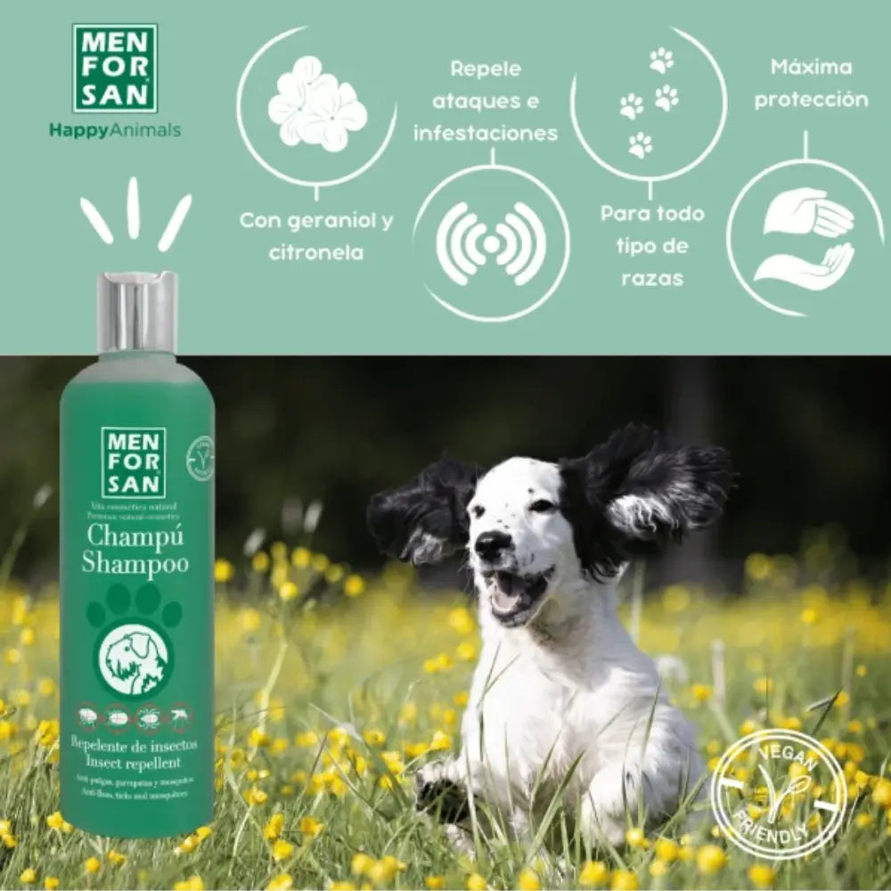 Menforsan Champú Repelente Citronela Perros 300 ml MENFORSAN