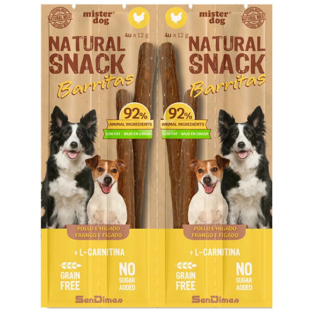 Mister Dog Snack Natural para Perros Mister Dog Mascotas-Ávila