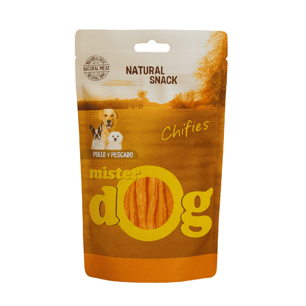 Chifies 50 g Mister Dog Snack Natural para Perros MISTER DOG Mascotas-Ávila