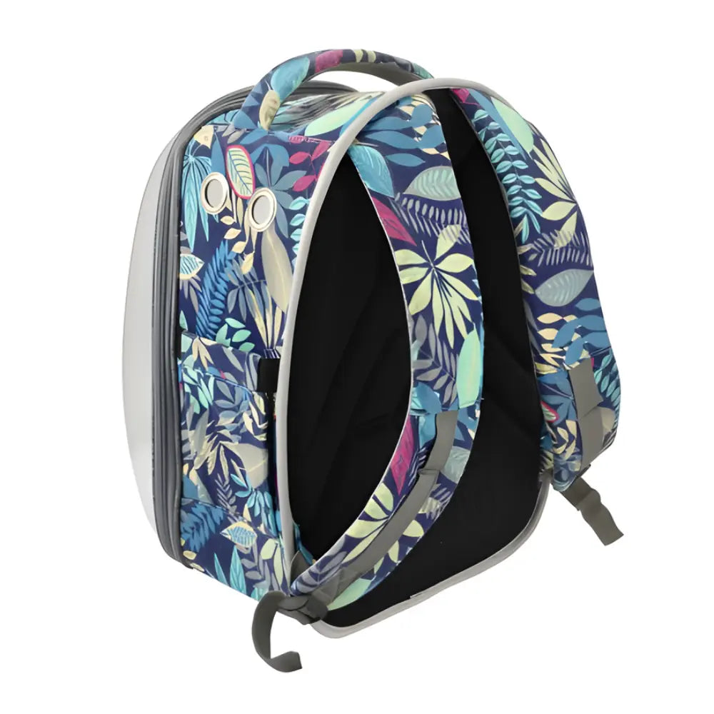 Mochila Para Mascotas Space con Flores 33X26X43 cm NAYECO Mascotas-Ávila