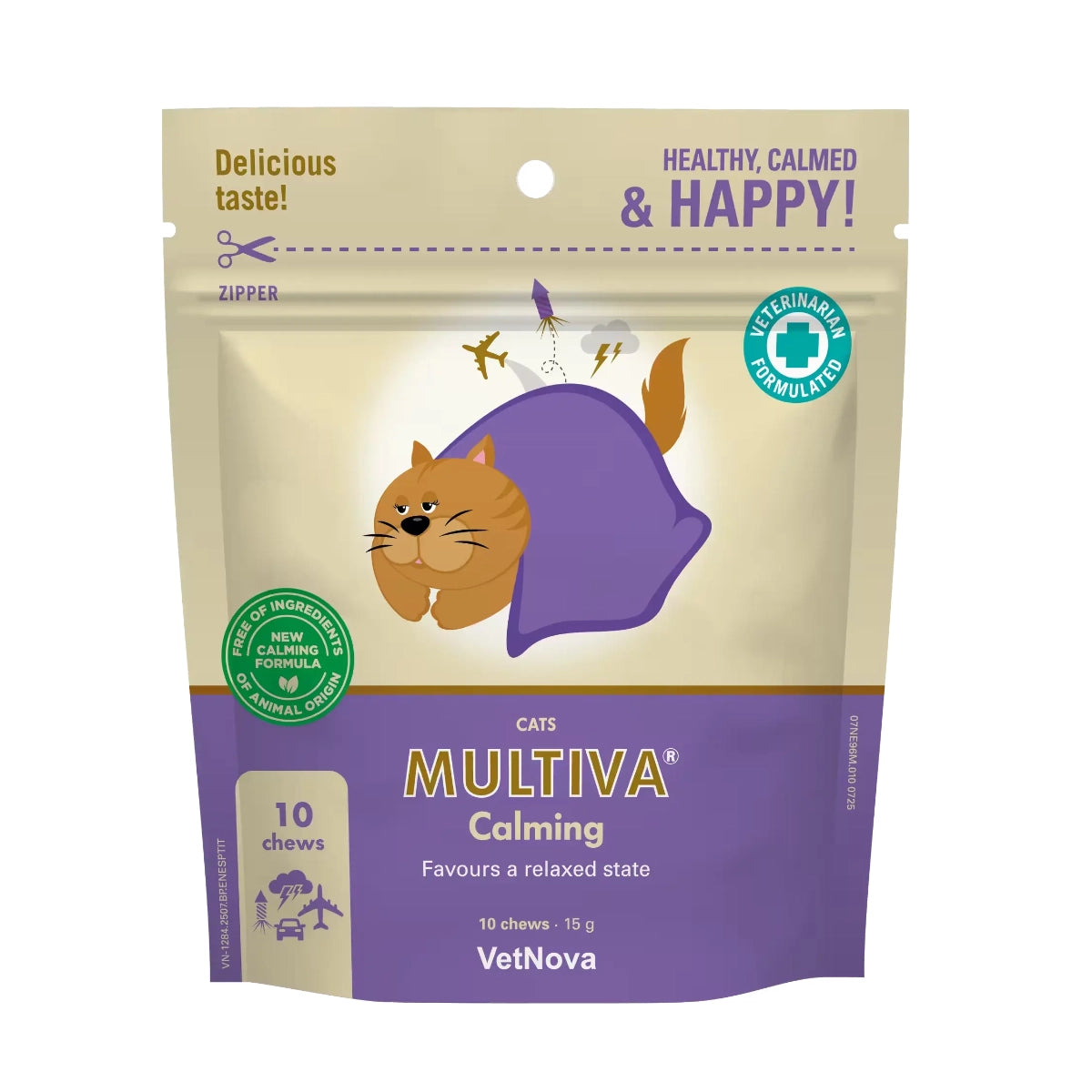 Multiva Calming Gatos (Relax) VETNOVA Mascotas-Ávila