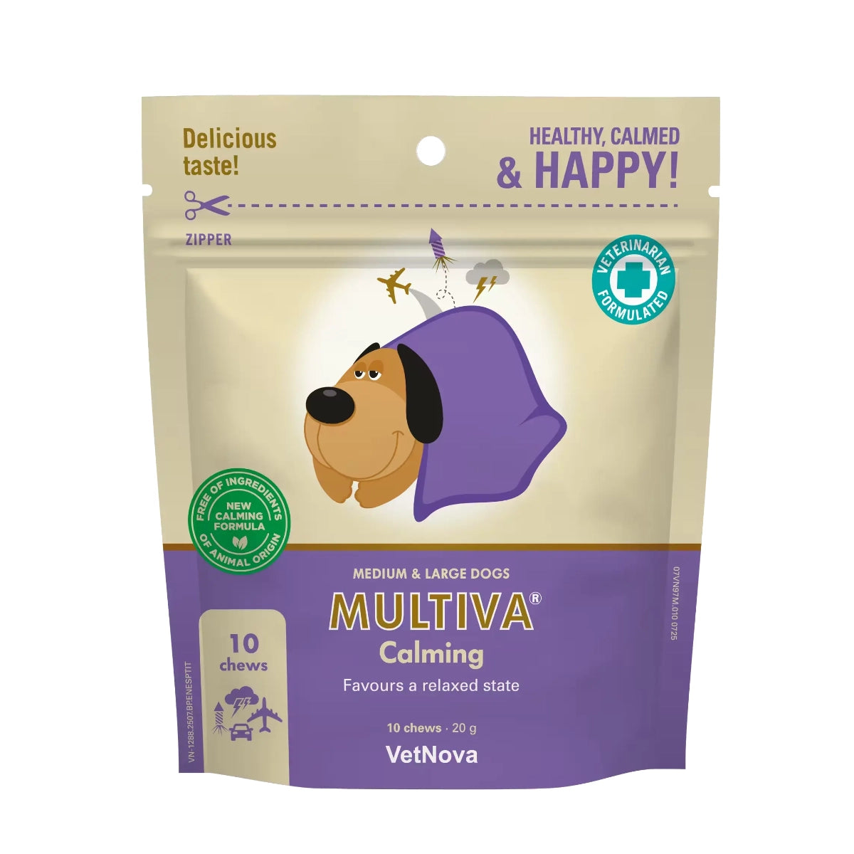 Multiva Calming Medium y Large Perros VETNOVA Mascotas-Ávila