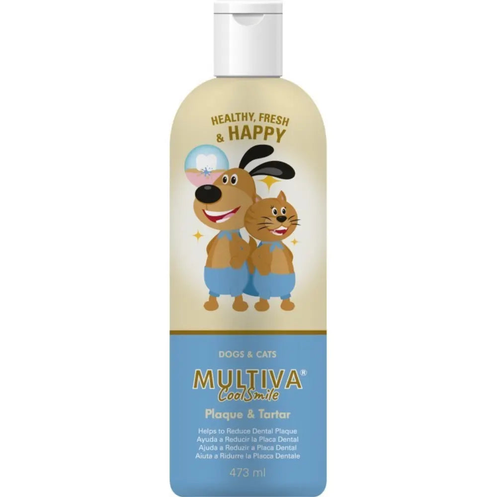 Multiva Coolsmile Plaque y Tartar473 Ml VETNOVA Mascotas-Ávila