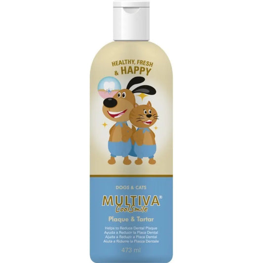 Multiva Coolsmile Plaque y Tartar473 Ml VETNOVA Mascotas-Ávila