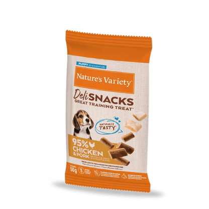 Pollo Puppy Nature'S Variety Deli Snacks para Perros 50 g NATURE'S VARIETY Mascotas-Ávila