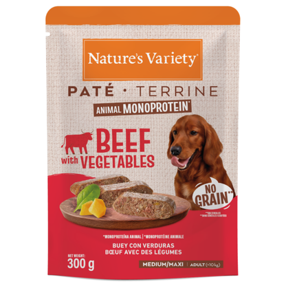 Nature'S Variety Dog Original Paté Medium/Maxi Sin Cereales 300 g NATURE'S VARIETY Mascotas-Ávila
