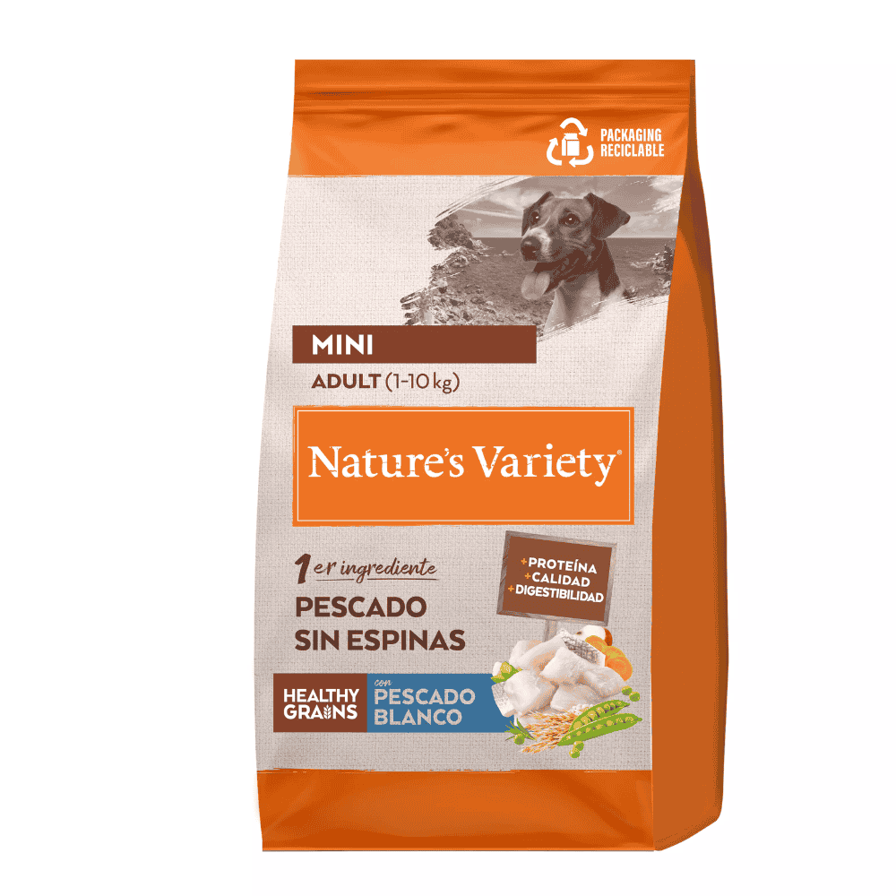 Nature'S Variety Healthy Grain Mini Pescado Blanco Nature's Variety Mascotas-Ávila