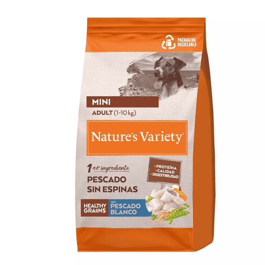 Nature'S Variety Healthy Grain Mini Pescado Blanco Nature's Variety Mascotas-Ávila