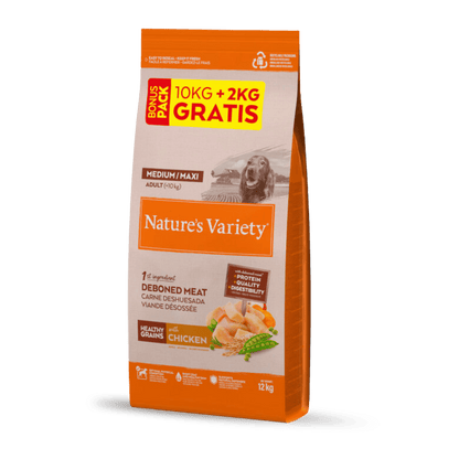 Nature'S Variety Healthy Grains Medium Maxi Pollo NATURE'S VARIETY Mascotas-Ávila