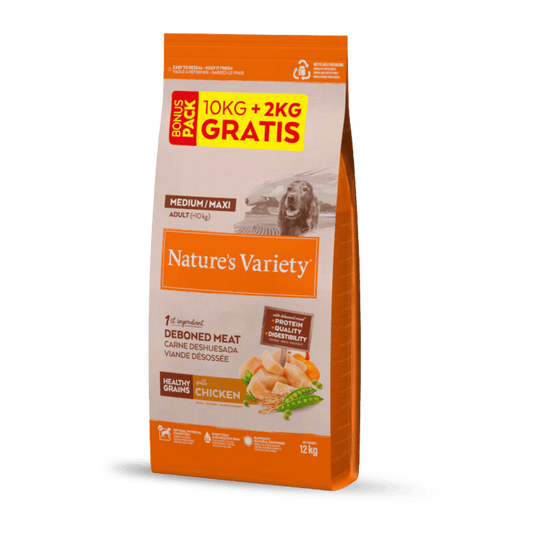 Nature'S Variety Healthy Grains Medium Maxi Pollo NATURE'S VARIETY Mascotas-Ávila