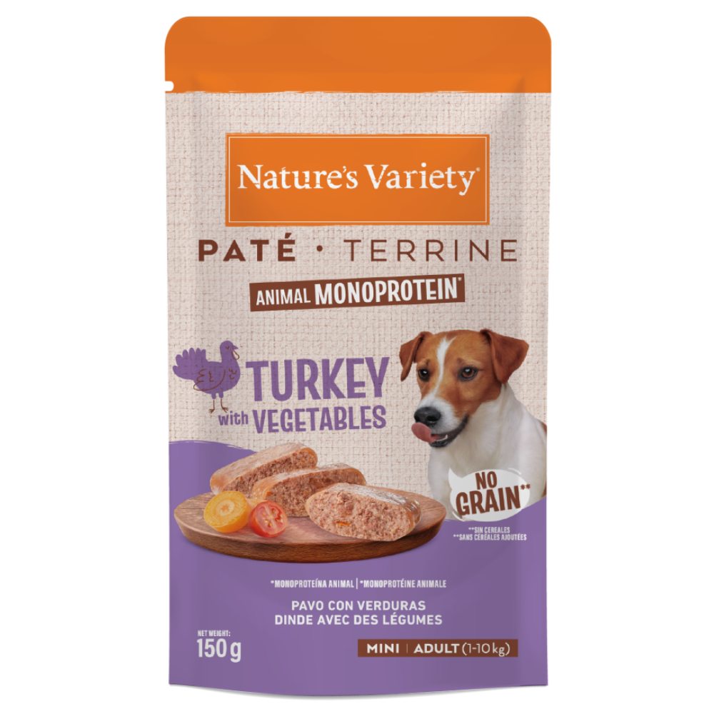 Nature'S Variety Original Paté Mini Pavo 150 g NATURE'S VARIETY Mascotas-Ávila