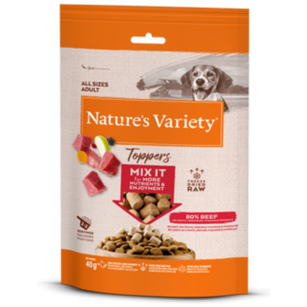 Nature'S Variety Toppers Liofilizados para Perros 40 g NATURE'S VARIETY Mascotas-Ávila