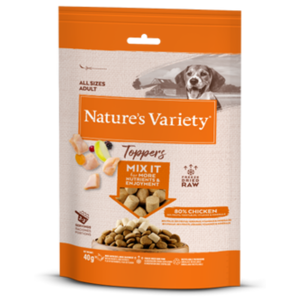 Nature'S Variety Toppers Liofilizados para Perros 40 g NATURE'S VARIETY Mascotas-Ávila