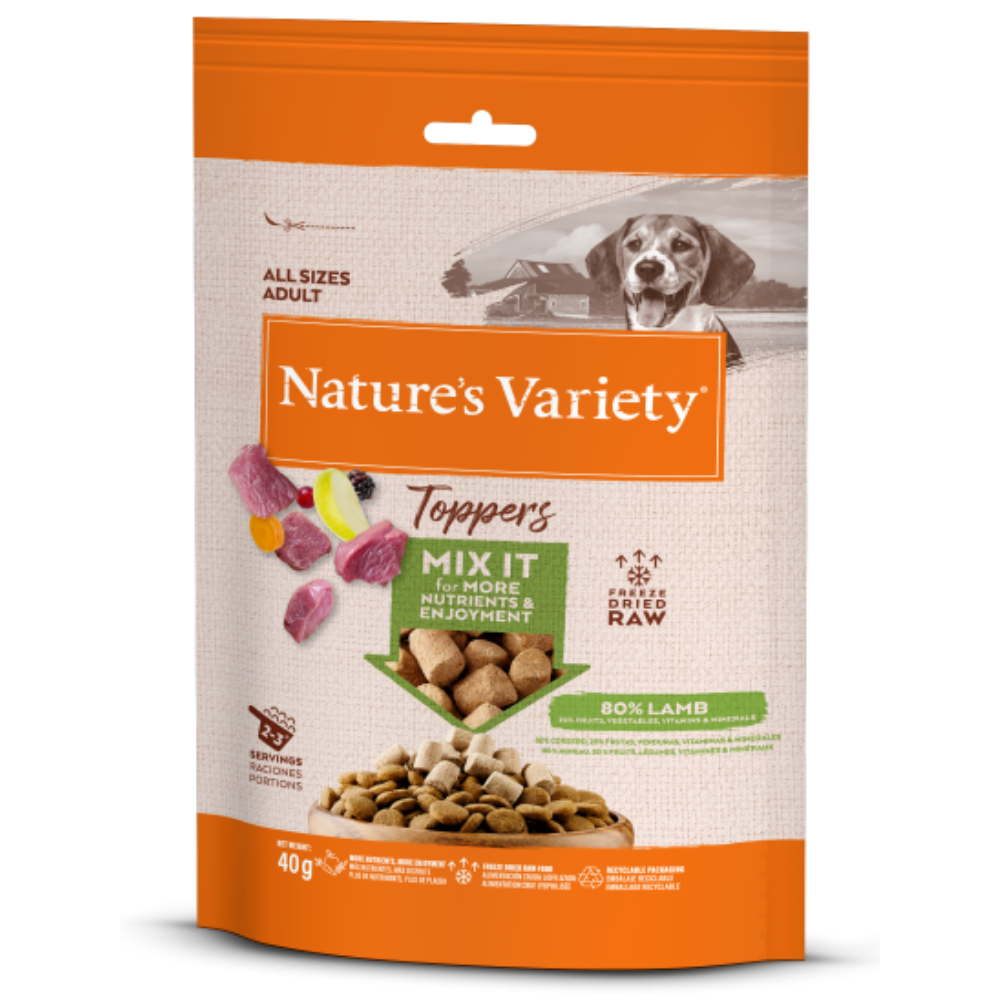 Nature'S Variety Toppers Liofilizados para Perros 40 g NATURE'S VARIETY Mascotas-Ávila