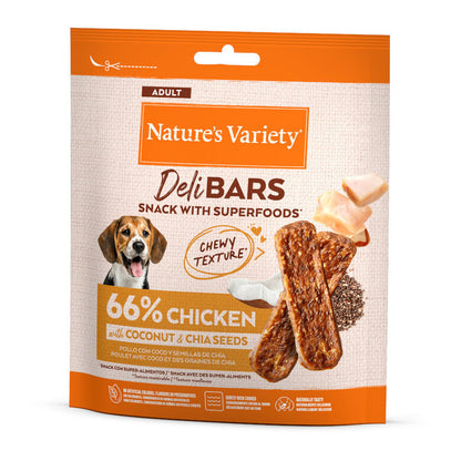 Nature's Variety Delibars Pollo Snack para Perros Nature's Variety Mascotas-Ávila