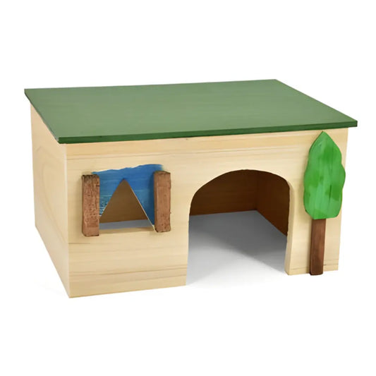 Nayeco Caseta Roedor Village 19X15X11 cm NAYECO Mascotas-Ávila