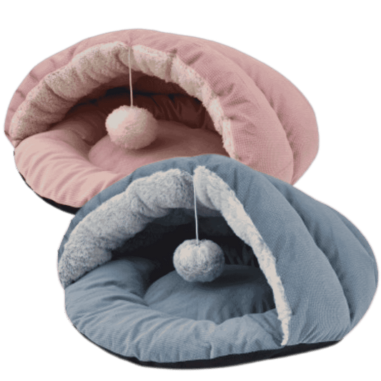 Nayeco Cuna Cueva para Gatitos con Pelota 45x43x25cm NAYECO Mascotas-Ávila