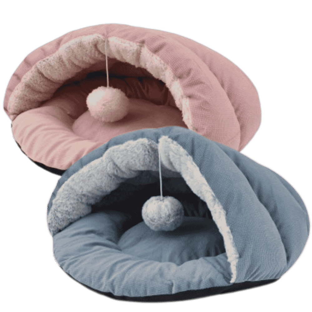 Nayeco Cuna Cueva para Gatitos con Pelota 45x43x25cm NAYECO Mascotas-Ávila