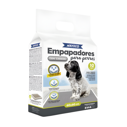 Nayeco Empapadores con Carbón Activo Ultra Absorbentes para Perros NAYECO Mascotas-Ávila