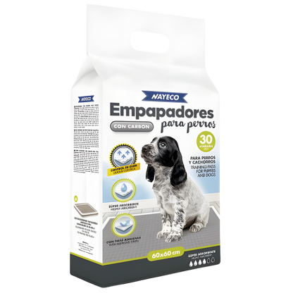 Nayeco Empapadores con Carbón Activo Ultra Absorbentes para Perros NAYECO Mascotas-Ávila