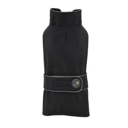 80 cm / Negro Nayeco Impermeable Dancing Rain Cerrado Ropa para Perros NAYECO Mascotas-Ávila
