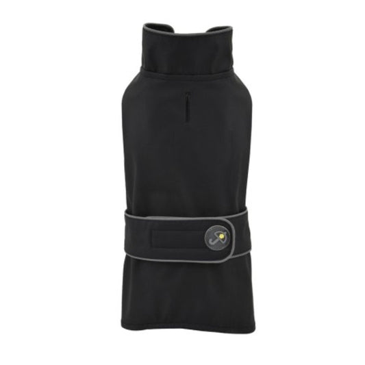 80 cm / Negro Nayeco Impermeable Dancing Rain Cerrado Ropa para Perros NAYECO Mascotas-Ávila