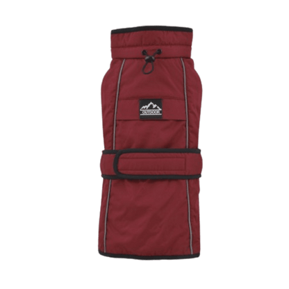 80 cm / Rojo Nayeco Impermeable con Forro Polar "La Tormenta Perfecta Sin Patas" Ropa para Perros NAYECO Mascotas-Ávila