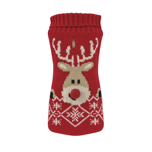 Nayeco Jersey Punto Reno Navidad Ropa para Perros NAYECO Mascotas-Ávila