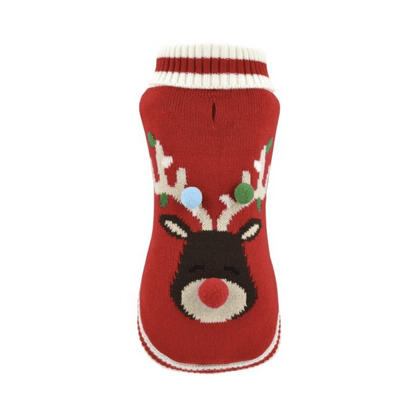 Nayeco Jersey Punto Rudolf Navidad Ropa para Perros NAYECO Mascotas-Ávila