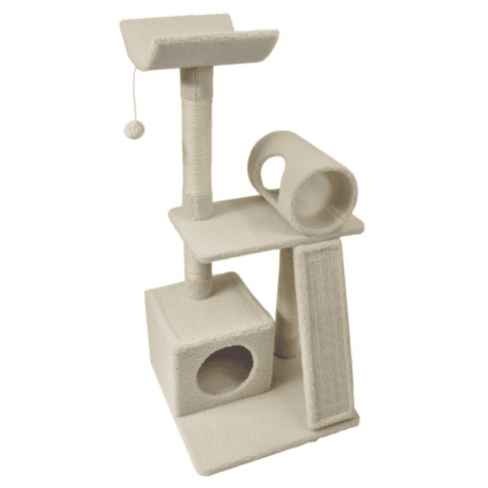 Nayeco Rascador Savanna Artic para Gatos 50x50x106cm NAYECO Mascotas-Ávila