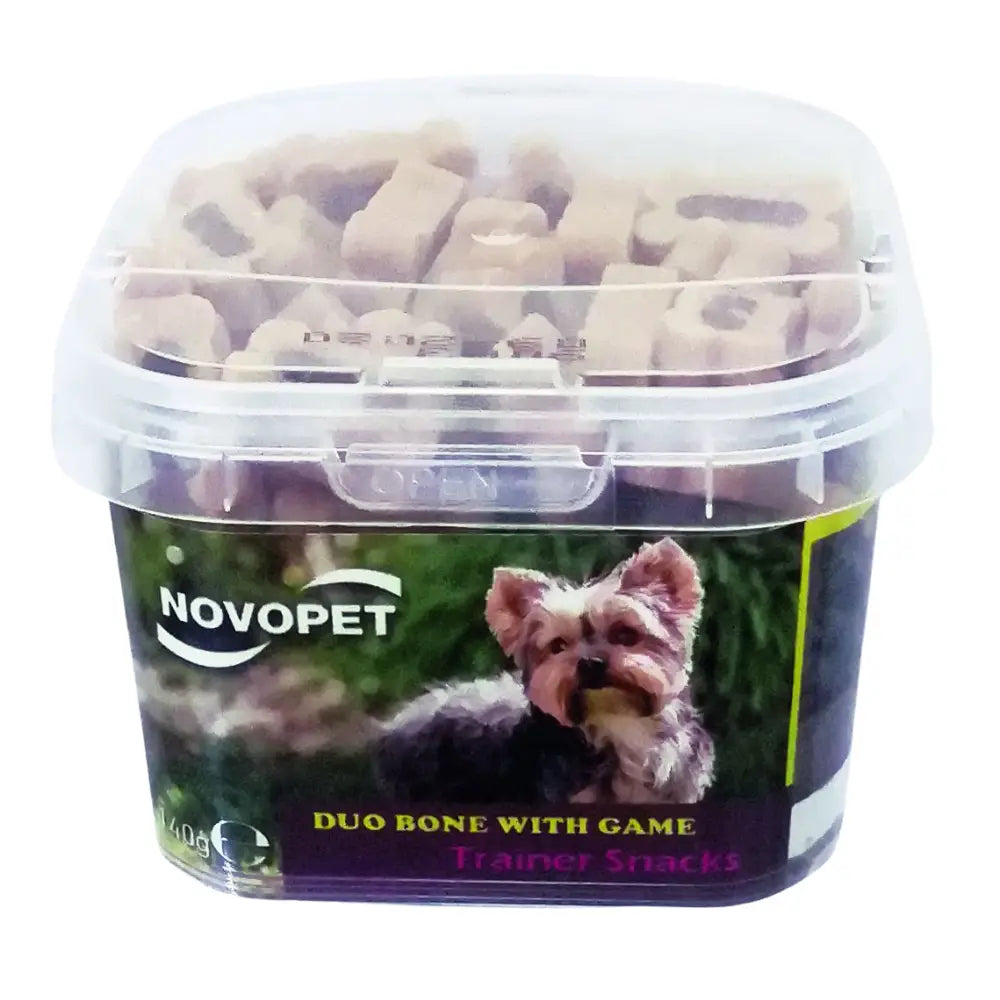 Snack Duo Bone Game 140 g Novopet NOVOPET