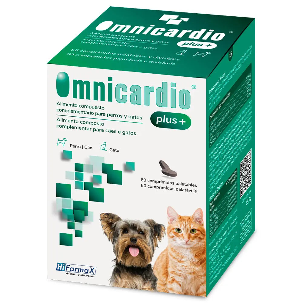Omnicardio 60 Comprimidos HIFARMAX Mascotas-Ávila