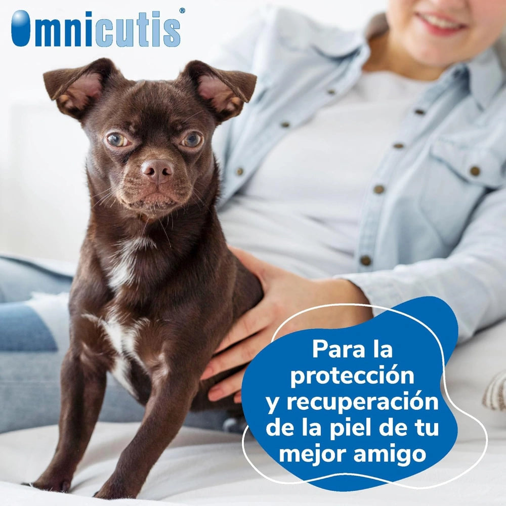 Omnicutis Líquido 200 ml Suplemento con Vitaminas, Zinc, Omega 3 y MSM para Perros y Gatos HIFARMAX Mascotas-Ávila