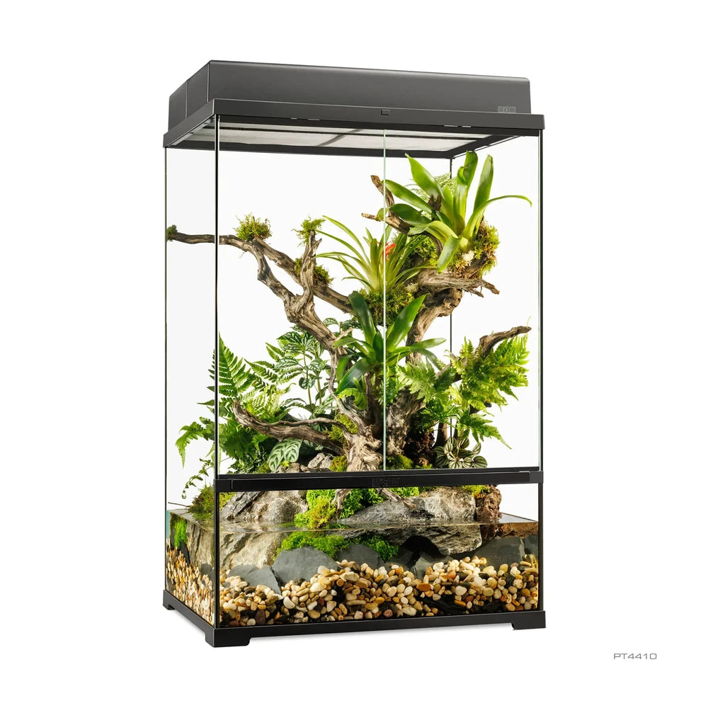 Terrario Exo Terra Mediano 243L X-Tall 60X45X90 cm EXOTERRA Mascotas-Ávila