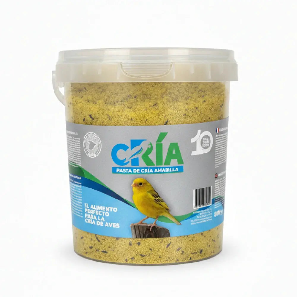 Pasta de Cría 800 g Comida para Pájaros CRIA Mascotas-Ávila