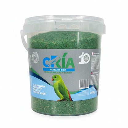 Pasta de Cría 800 g Comida para Pájaros CRIA Mascotas-Ávila