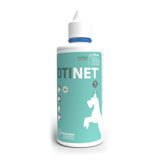 Pharmadiet Otinet Solución Ótica para Perros y Gatos Limpiador de Oídos 125 ml PHARMADIET Mascotas-Ávila