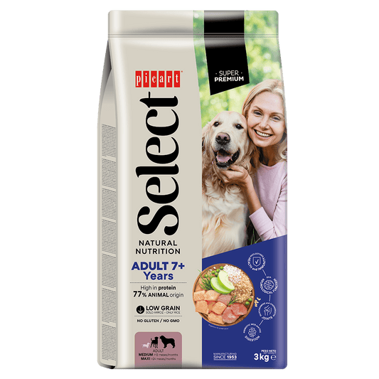 Picart Select Adult 7+ Years Chicken & Rice Pienso para Perros con Pollo y Arroz PICART SELECT Mascotas-Ávila