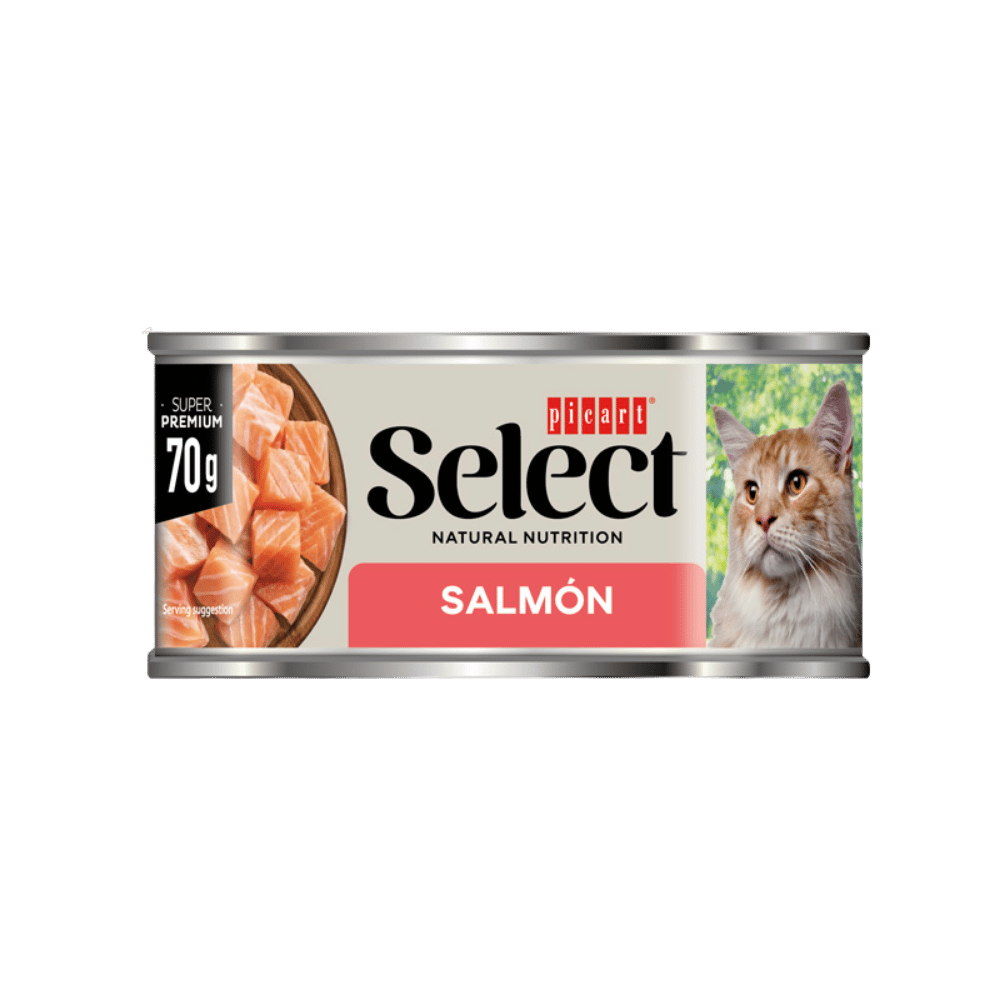 Picart Select Adult Salmón Lata Comida Húmeda para Gatos PICART SELECT Mascotas-Ávila