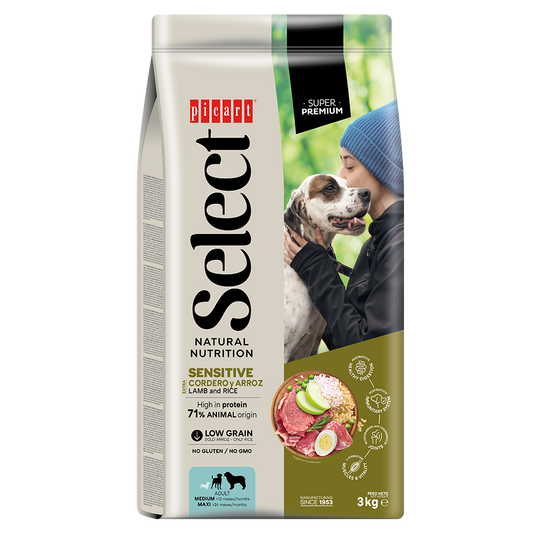 Picart Select Adult Sensitive Lamb & Rice Pienso para Perros de Cordero y Arroz PICART SELECT Mascotas-Ávila