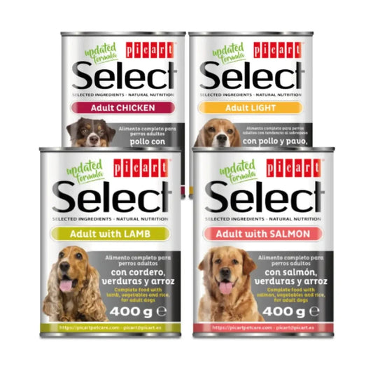 Picart Select Comida Húmeda para Perros | Lata 400 g PICART SELECT Mascotas-Ávila