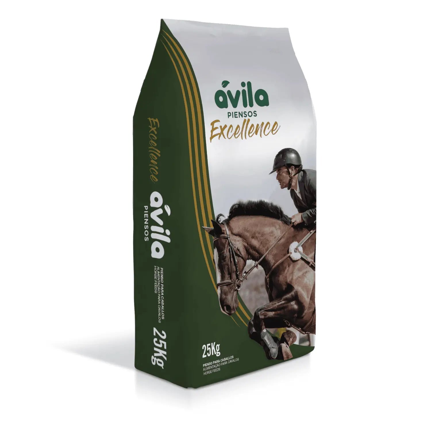 Piensos Ávila Excellence Muscle Max | Alimento Completo para Caballos | Aumento de Masa Muscular | Con Vitamina E y Cobalto | 25 kg PIENSOS ÁVILA