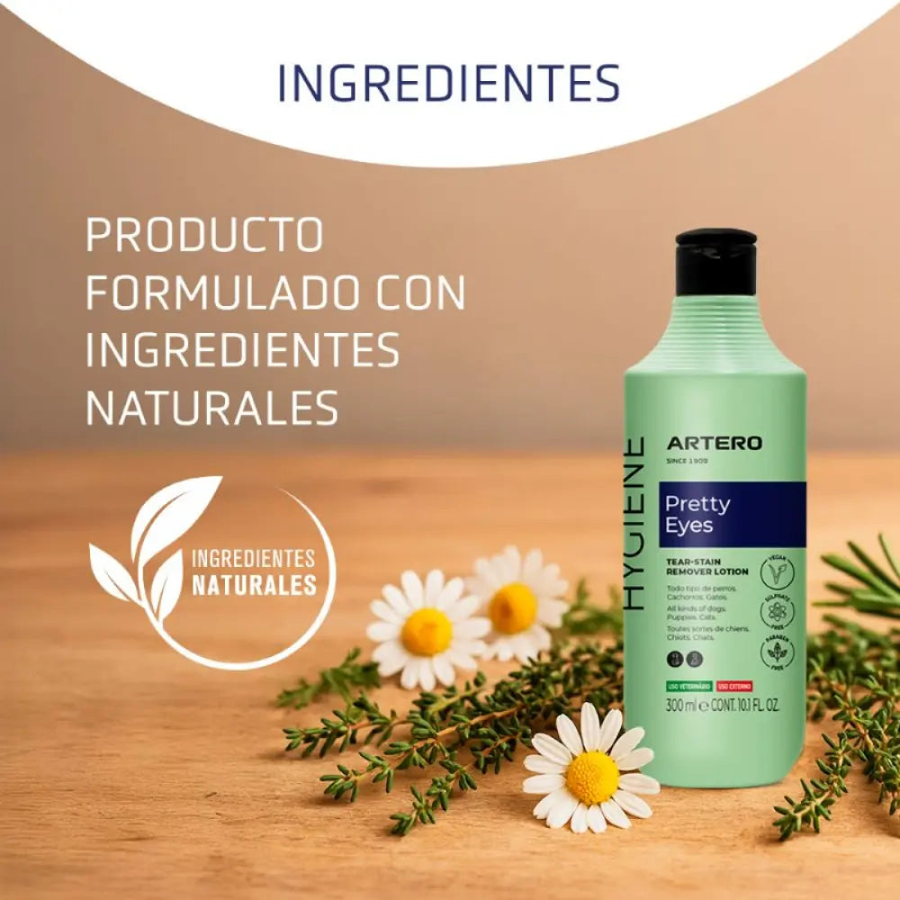 Pretty Eyes Artero 250 ml Limpiador Lagrimal ARTERO Mascotas-Ávila