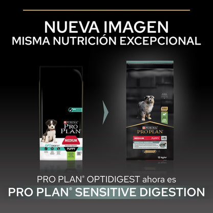 Pro Plan Dog Medium Puppy Digest Cordero Pienso para Cachorros PRO PLAN Mascotas-Ávila