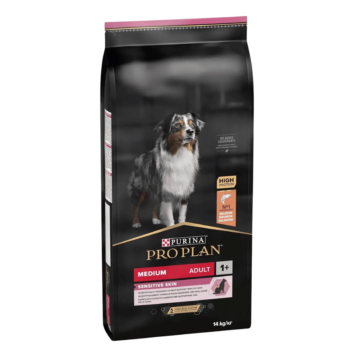 Pro Plan Dog Medium Adult Skin Salmón 14kg al mejor precio online