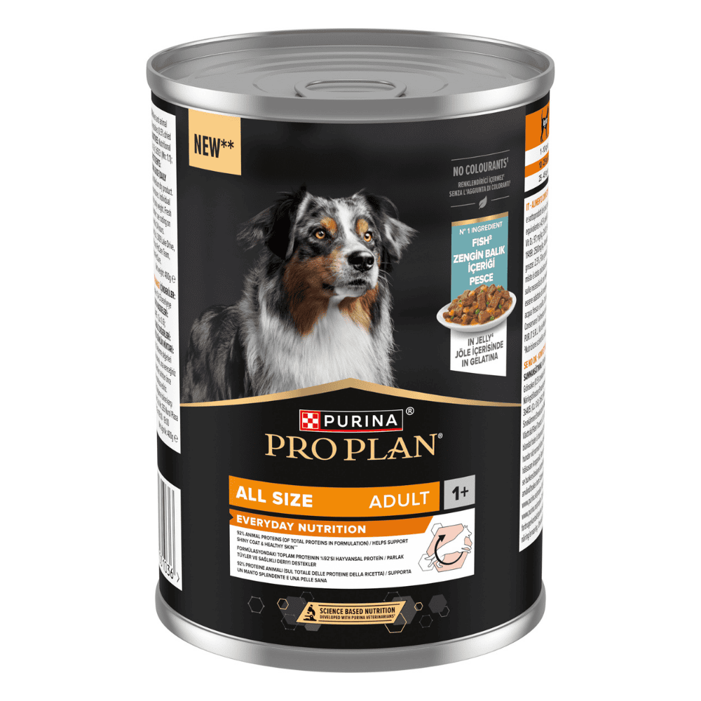 Pro Plan Everyday Nutrition Adult Fish Lata Comida Húmeda para Perros PRO PLAN Mascotas-Ávila