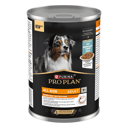 Pro Plan Everyday Nutrition Adult Fish Lata Comida Húmeda para Perros PRO PLAN Mascotas-Ávila