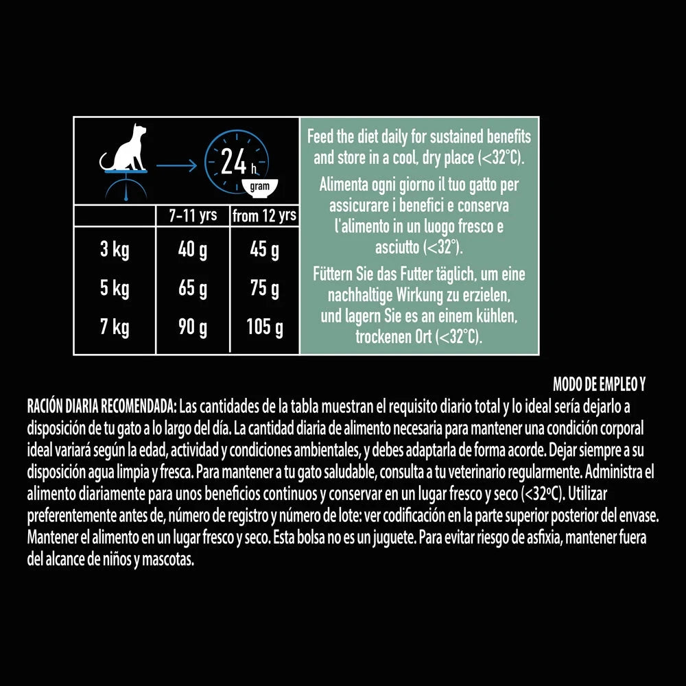 Pro Plan LiveClear Sterilised 7+ Senior Pavo Pienso Reduce Alérgenos sobre el Pelo del Gato PRO PLAN Mascotas-Ávila