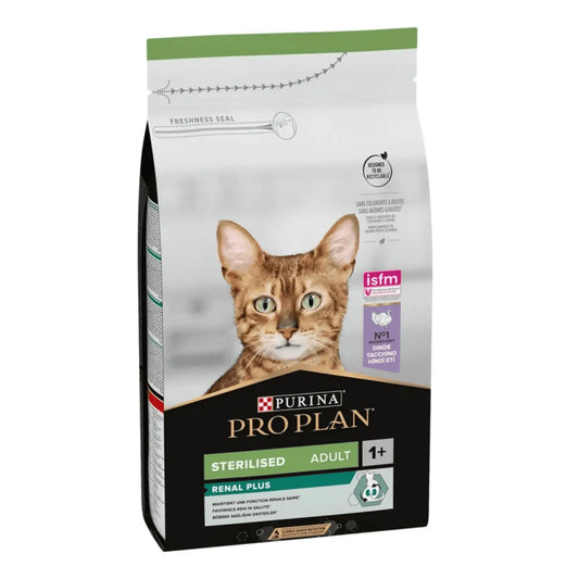 Pro Plan Cat Sterilized Adult Renal+ Pavo 10kg+2kg gratis - Mejor Precio - Mascotas Ávila